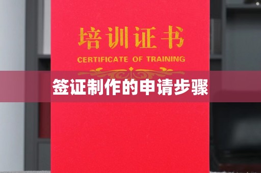 钦北签证制作的申请步骤